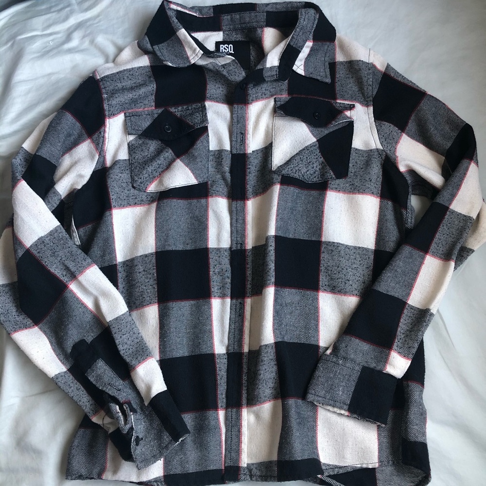 Super comfy patterned flannel